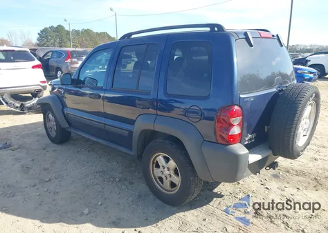 2006 Jeep Liberty Sport из США, поврежденный, VIN 1J4GL48K06W176596